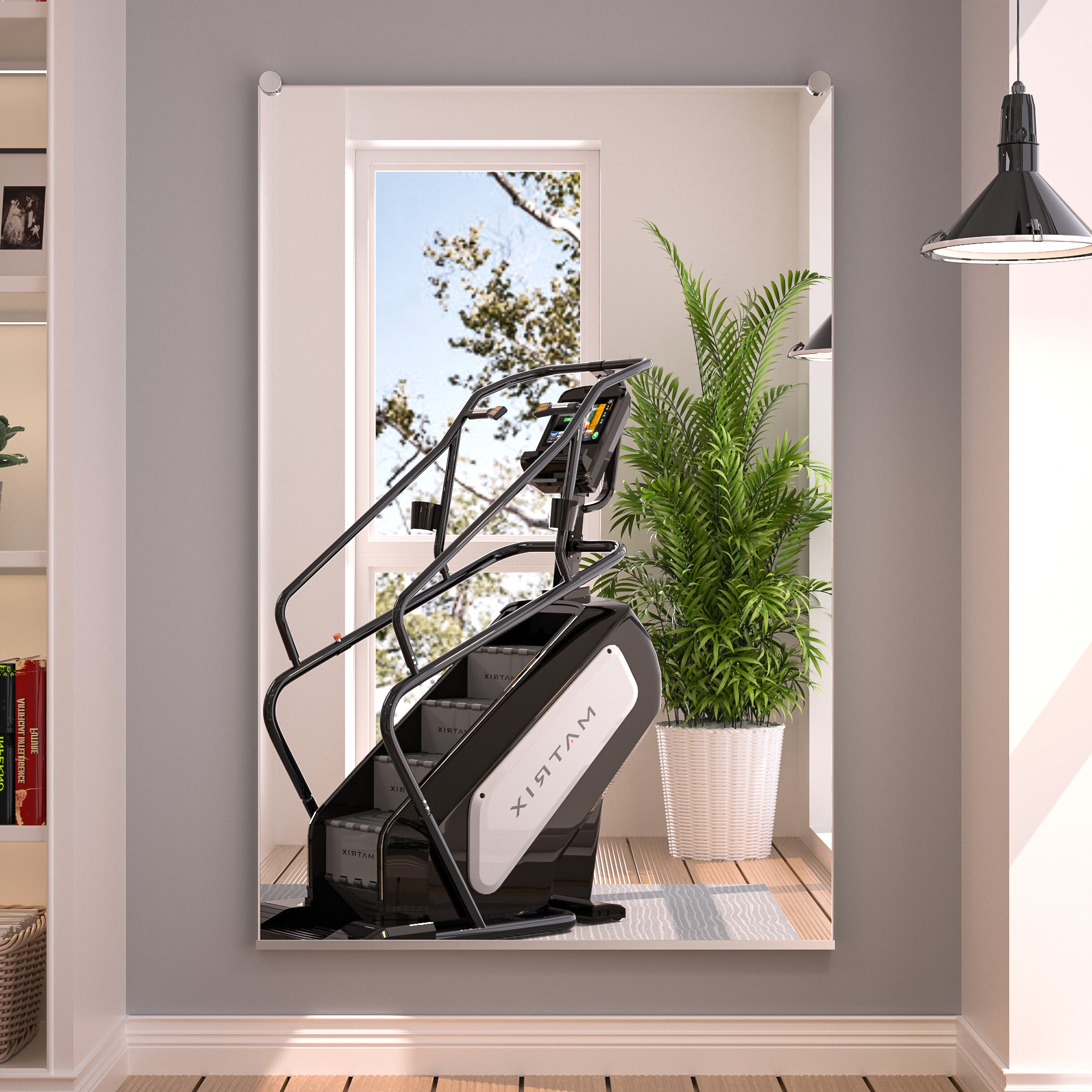 Home Gym Mirror, Large Full Body Mirror, Glass Frameless Mirror