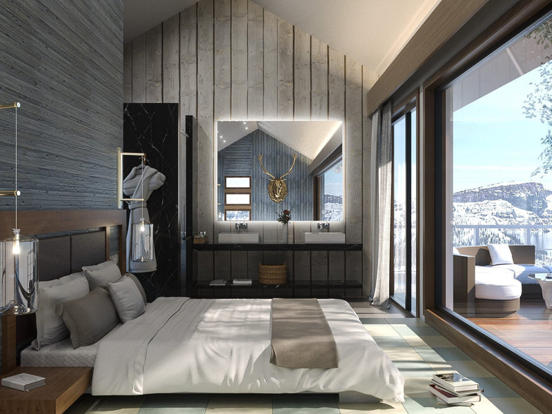 LED lighted mirror of Keonjinn bathroom mirror for hotel