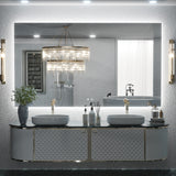 KeonJinn ETL Certificated Backlit LED Bathroom Mirror