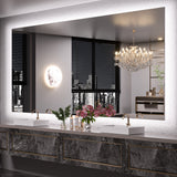 KeonJinn ETL Certificated Backlit LED Bathroom Mirror