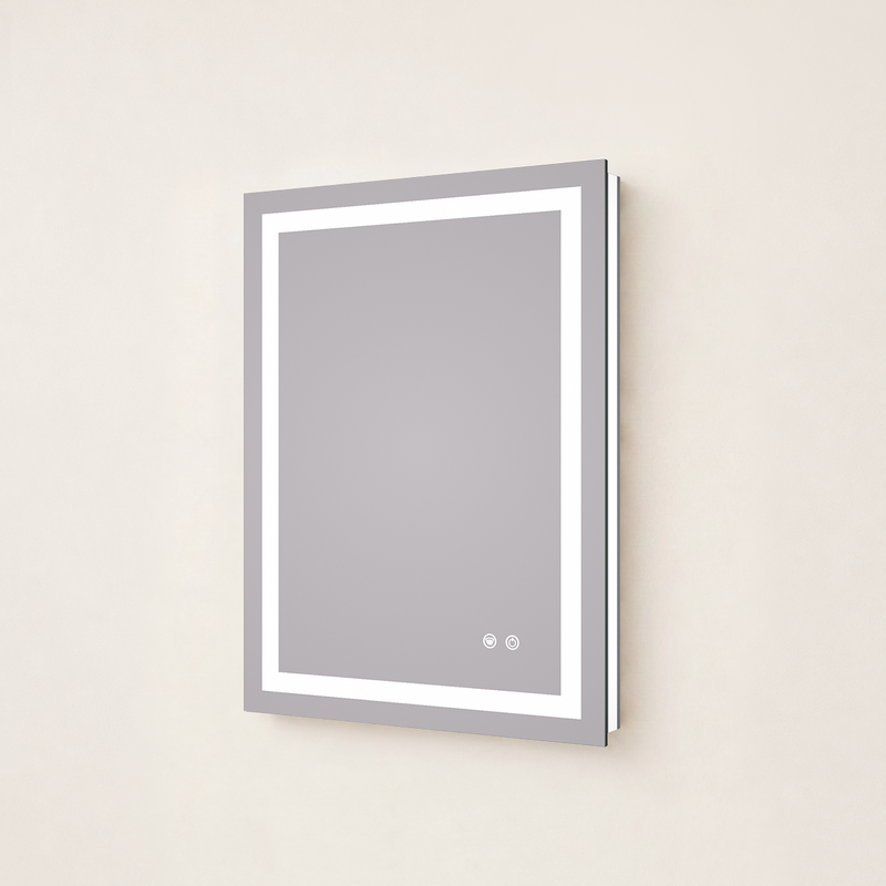 Keonjinn Frontlit & Backlit LED Bathroom Mirror