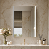 Keonjinn Aluminum Medicine Cabinet with Mirror
