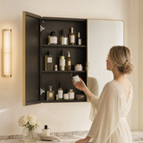 Keonjinn Rounded Rectangle Framed Medicine Cabinet