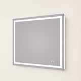 Keonjinn Frontlit & Backlit LED Bathroom Mirror