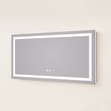 Keonjinn Frontlit & Backlit LED Bathroom Mirror