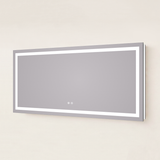 Keonjinn Frontlit & Backlit LED Bathroom Mirror