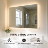 Keonjinn Backlit LED Bathroom Mirror