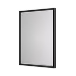 Beveled Bathroom Vanity Mirror Metal Framed Over Sink Wall Mirror Horizontal/Vertical