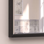 Beveled Bathroom Vanity Mirror Metal Framed Over Sink Wall Mirror Horizontal/Vertical