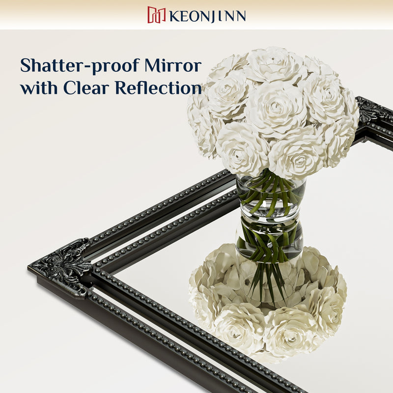 Vintage Vanity Mirror Decorative Wall Mirror Metal Framed Mirrors for Wall