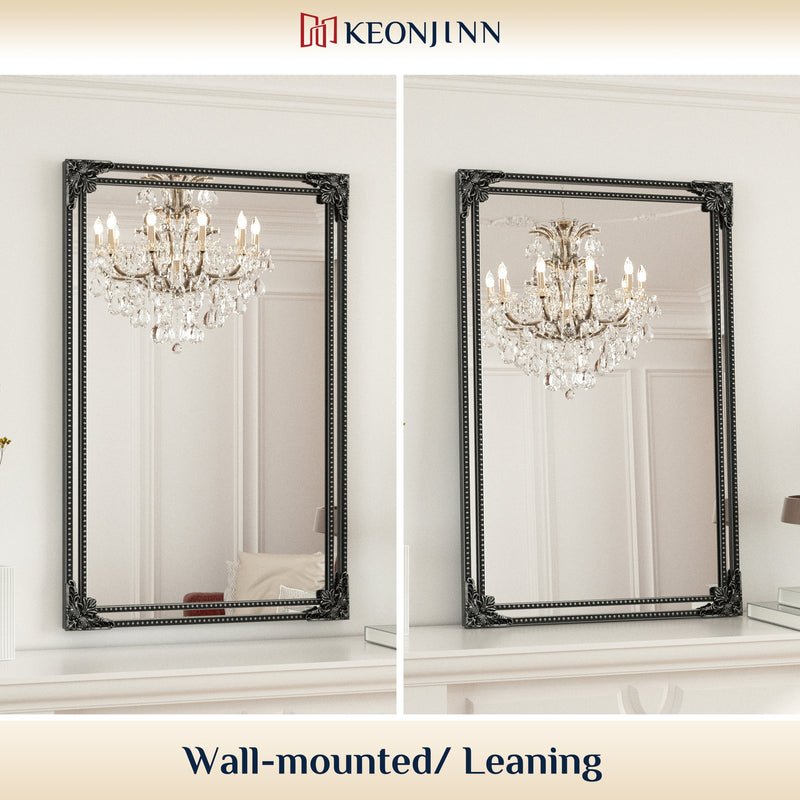 Vintage Vanity Mirror Decorative Wall Mirror Metal Framed Mirrors for Wall