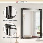 Vintage Vanity Mirror Decorative Wall Mirror Metal Framed Mirrors for Wall