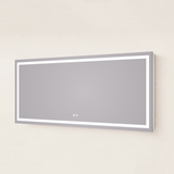 Keonjinn Frontlit & Backlit LED Bathroom Mirror