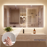 Keonjinn Backlit LED Bathroom Mirror