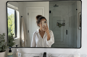 A Beautiful Bathroom Mirror
