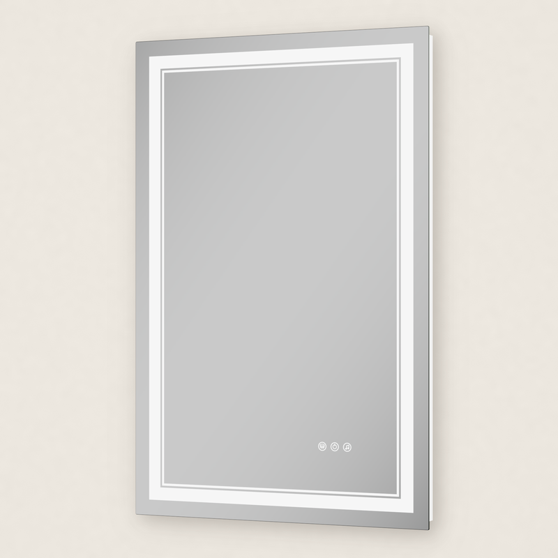 Keonjinn Smart Bluetooth LED Bathroom Mirror