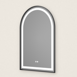 Keonjinn Arched Framed LED Bathroom Mirror