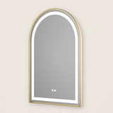 Keonjinn Arched Framed LED Bathroom Mirror