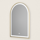 Keonjinn Arched Framed LED Bathroom Mirror