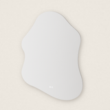 Keonjinn Irregular Backlit LED Bathroom Mirror