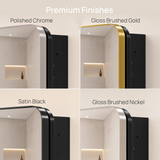 Keonjinn Rounded Rectangle Framed Medicine Cabinet