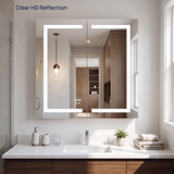 Keonjinn LED Bathroom Mirror Cabinet
