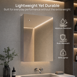 Keonjinn Aluminum Bathroom Mirror Cabinets with Mirror