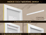 gold metal frame lighted bathroom wall mount mirror