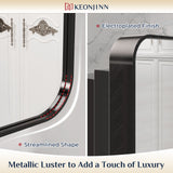 Bathroom Medicine Cabinets with Mirror Stainless Steel Framed Recessed Wall Mounted