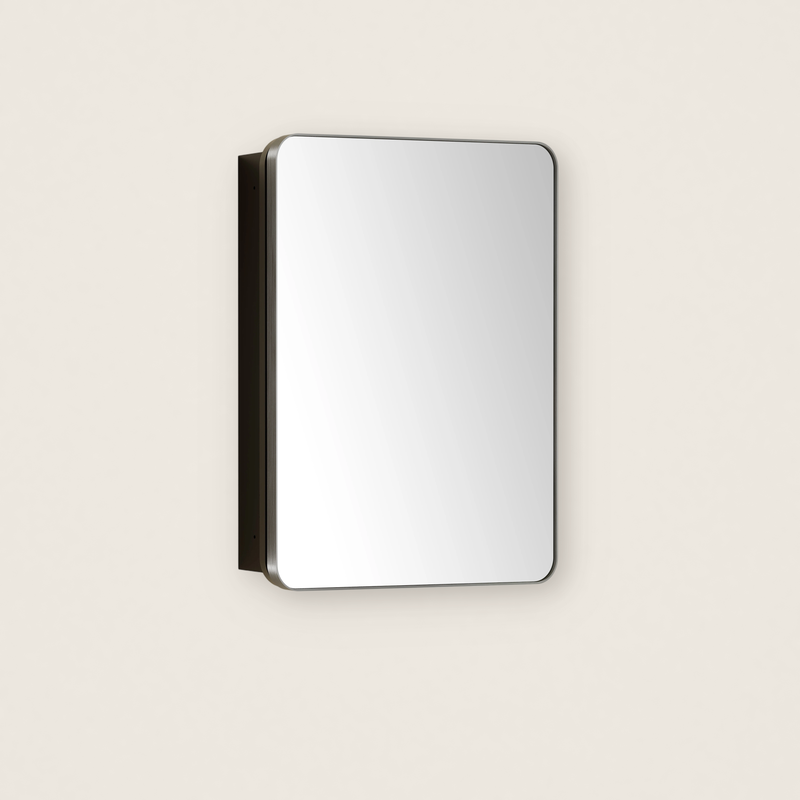 Keonjinn Rounded Rectangle Framed Medicine Cabinet