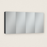 Keonjinn Aluminum Medicine Cabinet with Mirror