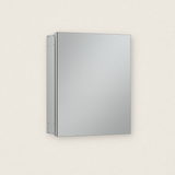 Keonjinn Aluminum Medicine Cabinet with Mirror