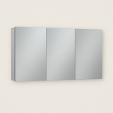 Keonjinn Aluminum Medicine Cabinet with Mirror