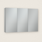 Keonjinn Aluminum Medicine Cabinet with Mirror