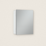 Keonjinn Aluminum Medicine Cabinet with Mirror