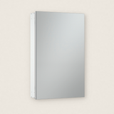 Keonjinn Aluminum Medicine Cabinet with Mirror