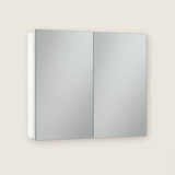 Keonjinn Aluminum Medicine Cabinet with Mirror