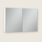 Keonjinn Aluminum Medicine Cabinet with Mirror
