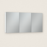 Keonjinn Aluminum Medicine Cabinet with Mirror