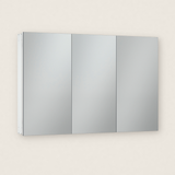 Keonjinn Aluminum Medicine Cabinet with Mirror