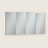 Keonjinn Aluminum Medicine Cabinet with Mirror