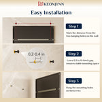 Keonjinn Bathroom Mirrors Rectangle Framed Wall Mirror
