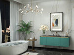 Medicine Cabinet with Lights Surface/Recessed Mount Dimmable 3 Color Lighted with light Anti fog Outlet Aluminum