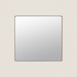 Keonjinn Deep-Frame Metal Framed Bathroom Mirror - 36"W x 36"H