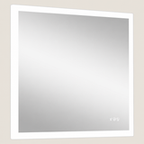 Keonjinn Smart Motion Sensing Frontlit & Backlit LED Bathroom Mirror - 24"W x 36"H