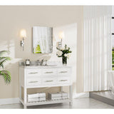 Frameless Surface/Recessed Aluminum Mirrored Rectangle Medicine Cabinet With Adjustable Shelves