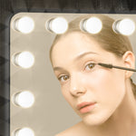 KeonJinn ON SALE Hollywood Lighted Makeup Mirror 3-Color Dimmable LED Bulbs