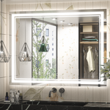 KeonJinn ETL Certificated Frontlit LED Bathroom Mirror