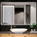 KeonJinn ETL Certificated Backlit Smart LED Bathroom Wall Mirror