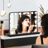 KeonJinn ON SALE Hollywood Lighted Makeup Mirror 3 Color Dimmable LED Bulbs